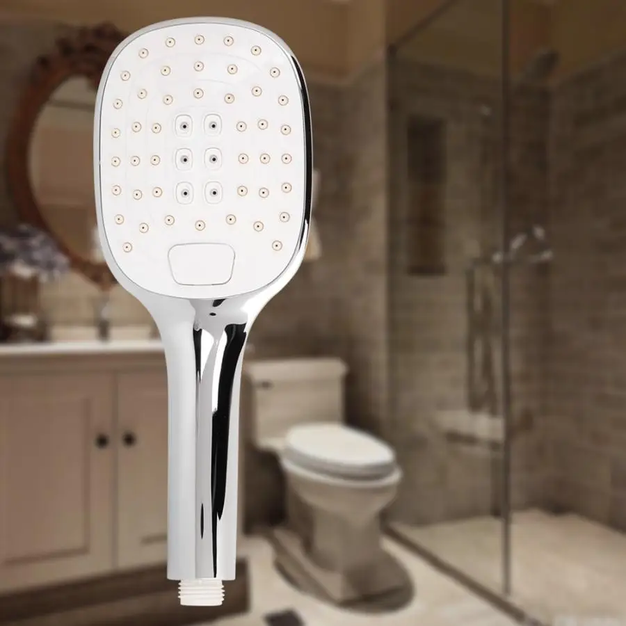 Опрыскиватели для душа для ванной комнаты, насадки для душа regadera para ducha из нержавеющей стали, кнопка для душа