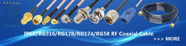 Sourcingmap - Cavo Coassiale BNC Maschio A BNC Maschio RG400 Low Loss RF 50 Ohm - Foto 9