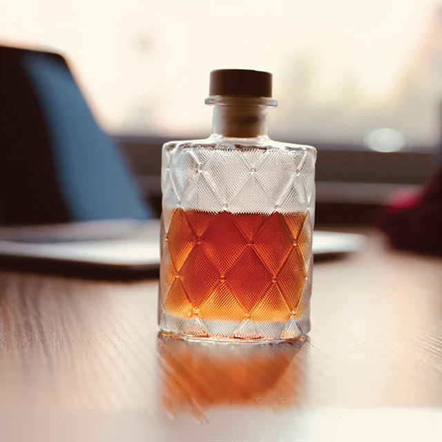 1Db Üveg Kis Borosüveg -Tároló Edény, Cukorka Doboz, Kávé Lezárt Palack Fedéllel, Háztartási Palackozó - Image 6