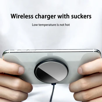 

10W Quick Charger Spider Suction Cup Wireless Charger For IPhone XR XS Max Fast Wireless Charging Pad For Samsung Note 9 8 S9 S8
