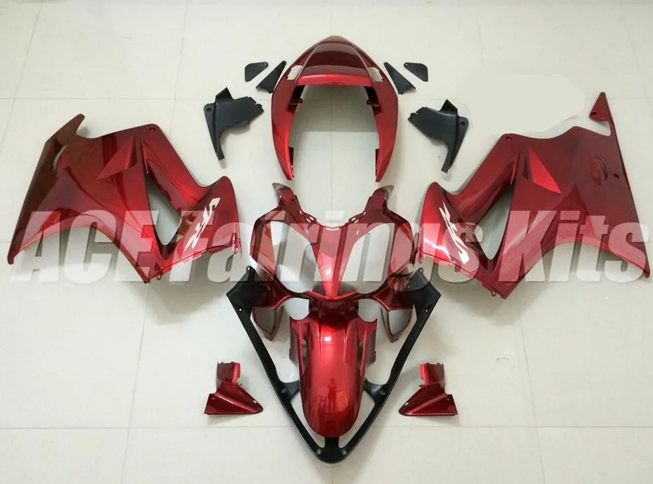 ABS Обтекатели комплект Подходит для HONDA VFR800 2002-2012 VFR 800 800RR 02 03 04 2005 2006 2007 2008 2009 2010 2011 2012 Пользовательские красный