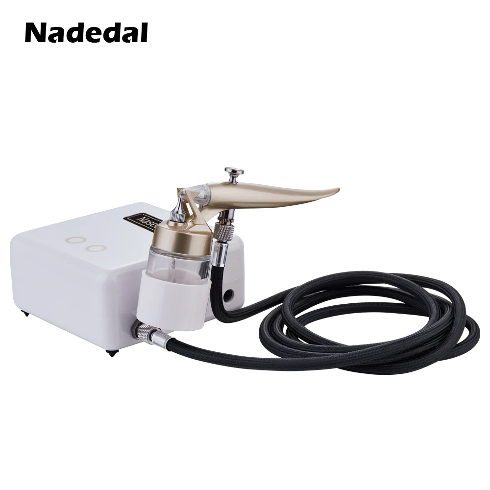

Nasedal Makeup Airbrush Kit used for facial water replenishment Oxygen Spray Airbrush Skin Replenishment Tool With Compressor