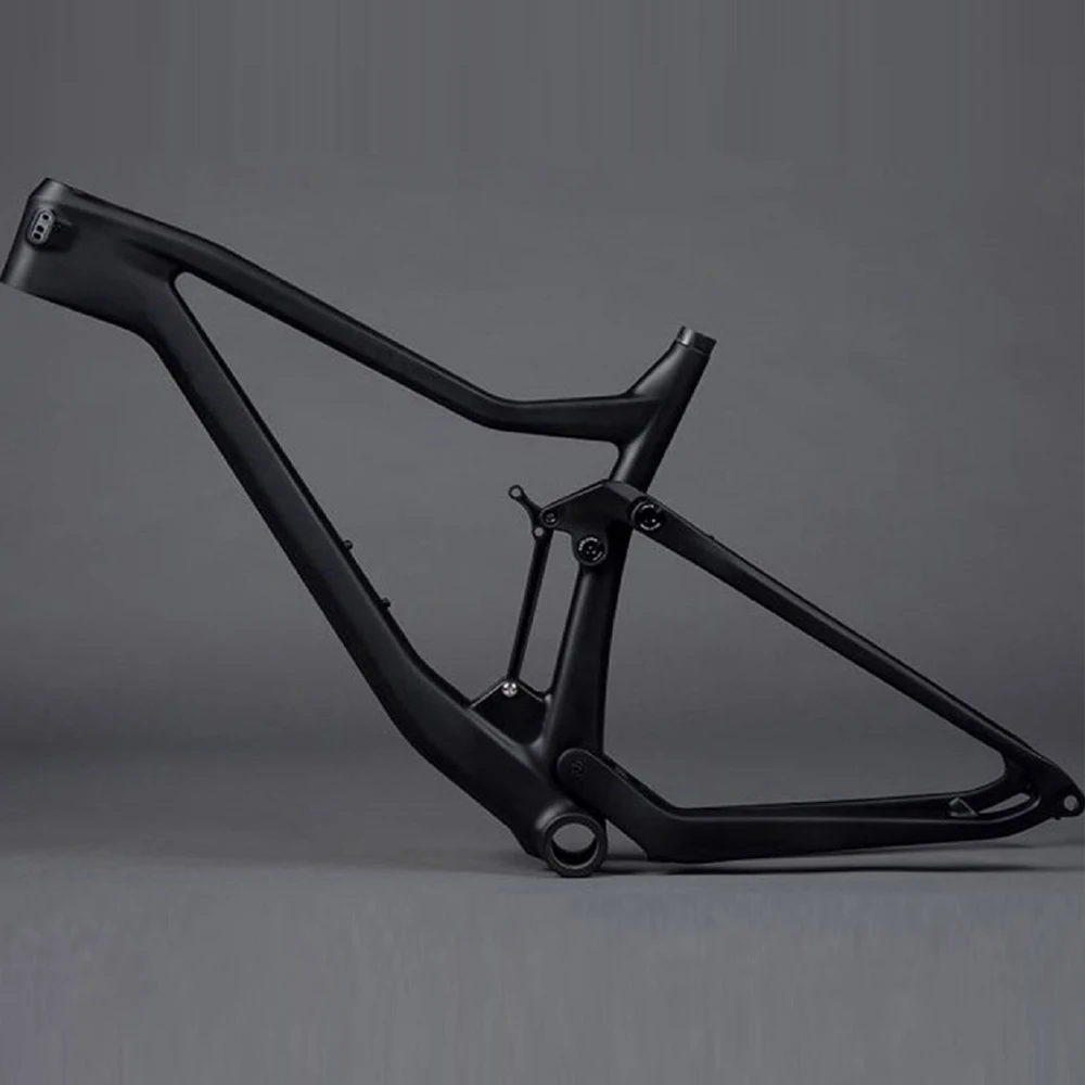 Hongfu Mountain Bike telaio Downhill Bike telai carbonio Mountain Bike  sospensione completa 29 Boost FM258 B cadre de velo|Bicycle Frame| -  AliExpress