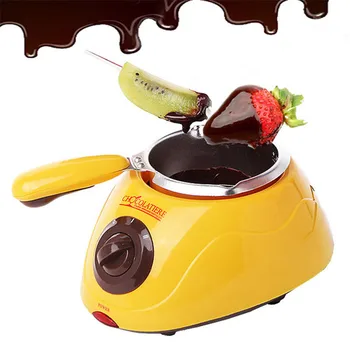 

Electric Chocolate Candy Melting Pot Chocolate Fountain Fondue Chocolate Melt Pot Melter Machine DIY Kitchen Cooking Tool