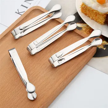 

Coffee Sugar Clip Stainless Steel Tweezer Mini Clamp Tong Clips Coffee Ice Cube Little Tea Clips Teacup Clamp Kitchen Bar Tools