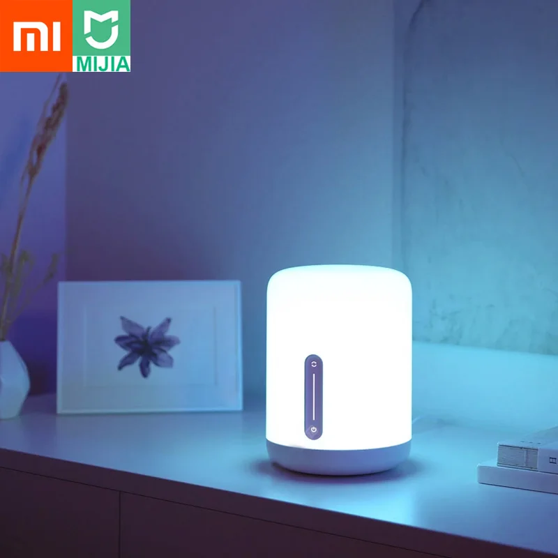 Оригинальная прикроватная лампа Xiao mi jia 2 Smart Light Голосовое управление сенсорный