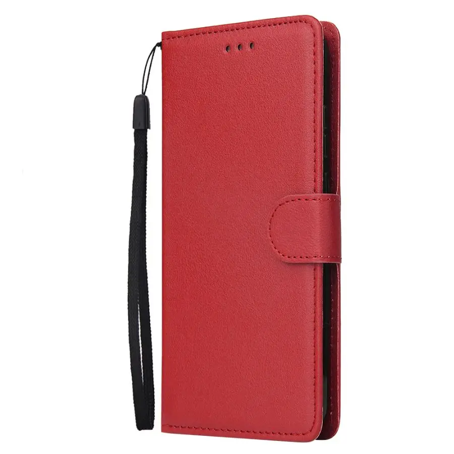 huawei silicone case For Huawei Honor 8C 8X 8A case Classic Solid color Plain Wallet Flip Leather cover For Fundas Honor 8S Cases Huawei Honor 9A 9S pu case for huawei Cases For Huawei