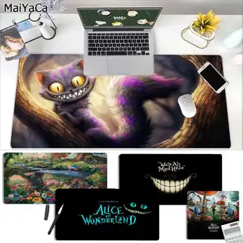 

MaiYaCa Hot Sales Alice in Vonderland Unique Desktop Pad Game Mousepad Free Shipping Large Mouse Pad Keyboards Mat