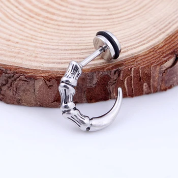 

Eagle Claw Stud Earring Gothic Punk Stainless Steel Earrings Women Men Hip Hop Black Jewelry Accessories 2020 New Fashion Gifts