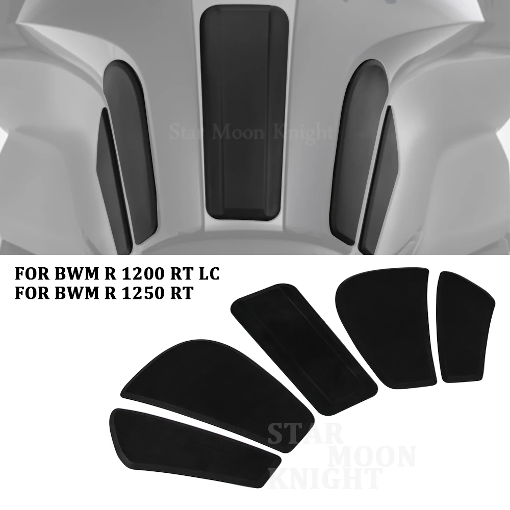 

For BMW R1250RT R1200RT Motorcycle side fuel tank pad Tank Pads Protector Stickers Decal Gas Knee Grip Traction Pad Side Sticker