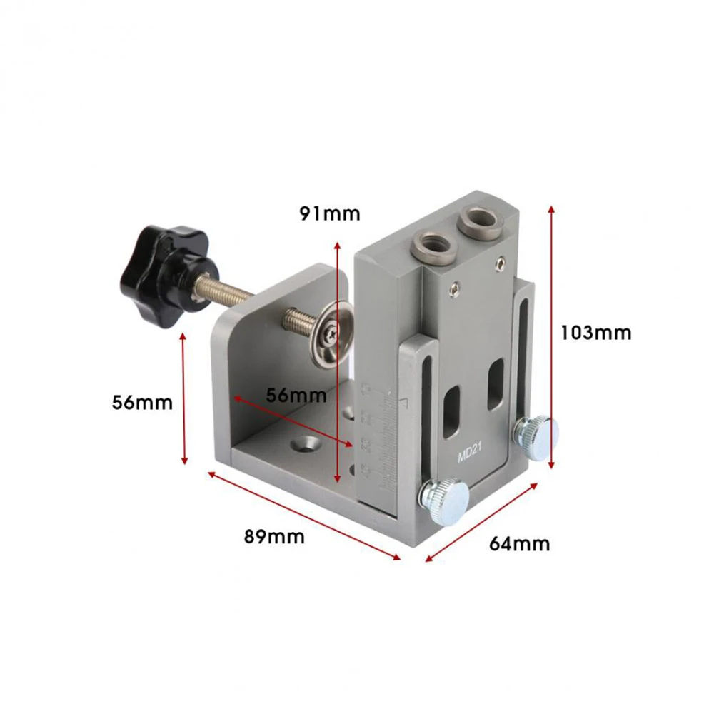 

Mini Hole Puncher Jig Kit For Wood Working Step Drill Bit Set Woodworking Tools CNC Finishing Multi Tools