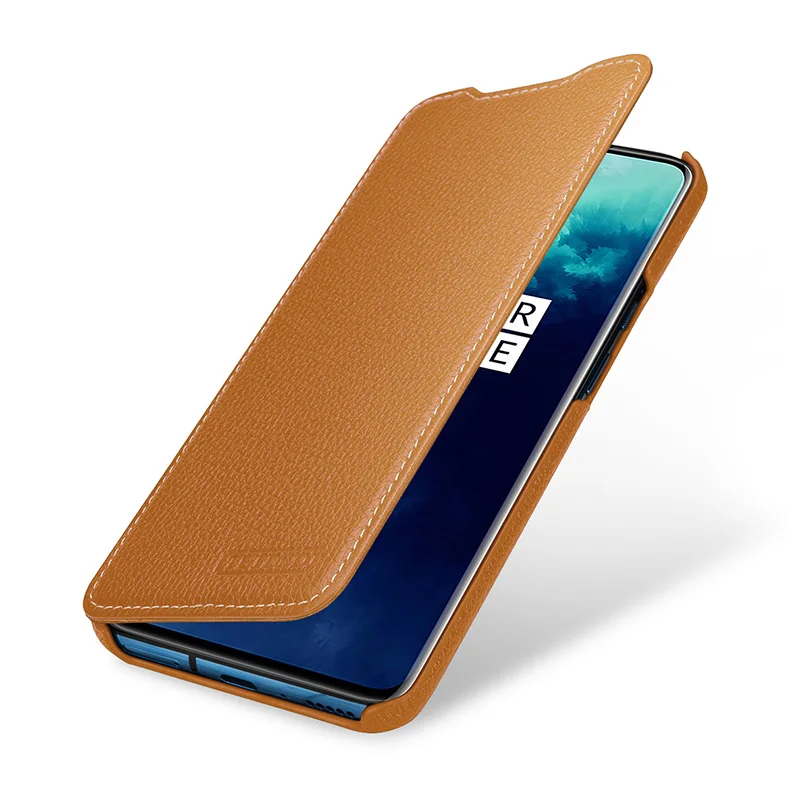 Роскошный чехол для телефона из натуральной кожи для Oneplus 7T 7T Pro ручной работы модный флип-защитный чехол для Oneplus 7T 1+ 7T coque capa
