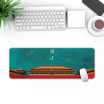 

The Chinese imperial palace Gaming Mouse Pad Large Mouse Pad Gamer Computer Mousepad Big Mouse Mat XXL Mause Pad Laptop Keyboar