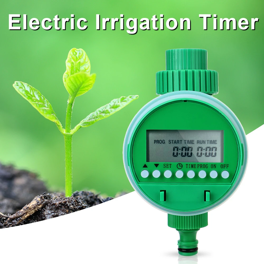 Automatic Irrigation Controller Intelligence Garden Watering Timer Lcd Display Valve Watering Control Device Electronic