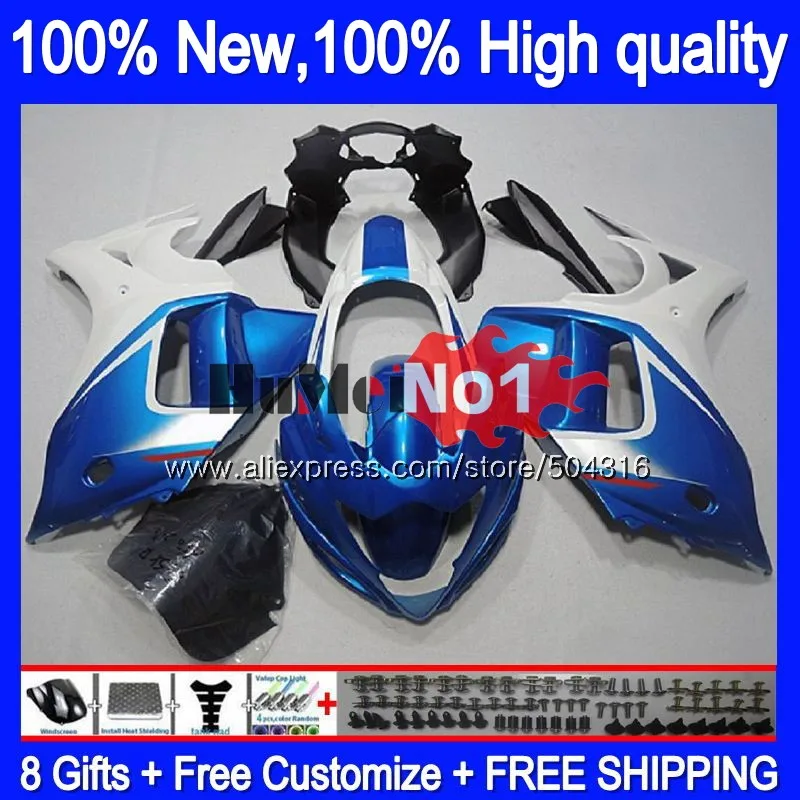 GSX 650F для SUZUKI GSXF 650 GSX650F 24MC. 4 жемчужно-синий GSXF650 2008 2009 2010 2011 2012 2013 08 09, 10, 11, 12, 13 лет, обтекатели - Цвет: No. 1