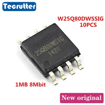 

10PCS W25Q80DWSSIG 25Q80DWSIG 25Q80 1MB 8Mbit SPI FLASH W25Q80DW FLASH W25Q80BWSSIG