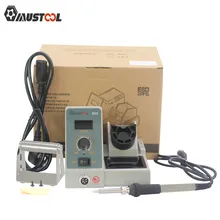 MUSTOOL SD1 SD2 lcd 60 Вт паяльная станция Профессиональный PID паяльник набор инструментов Регулируемая температура 200-480 °C Новинка