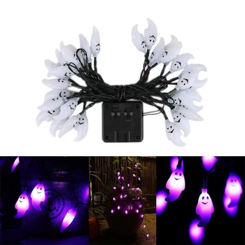 

Purple with Build-in Timer , String Lights for Halloween Party Decor, Halloween Decoration, Halloween