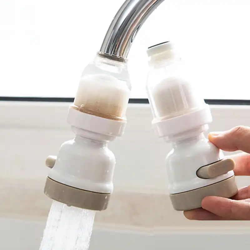 Pressurized 3 Modes Water Saving Abs Faucet Aerators Water Tap