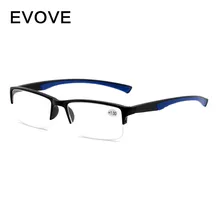 Evove очки для чтения для мужчин и женщин HD диоптрийные очки+ 100 150 200 250 300 Модные женские дамы Пресбиопия чтение зрения рядом