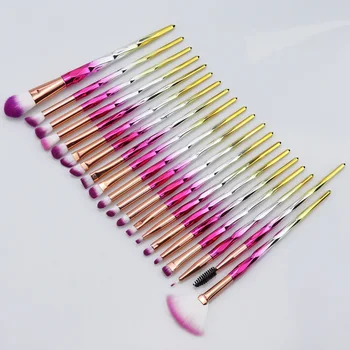 

SinSo 10/20Pcs Makeup Brushes Tool Set Powder Eye Shadow Foundation Blush Blending Beauty Cosmetic Make Up Brushes Kit Maquiagem