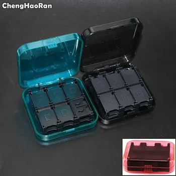 

ChengHaoRan Game Card Dust Free Protection Storage Case For Nintendo Switch Holds Up Game Cards 24 + 2 SD Cards Game Accessories