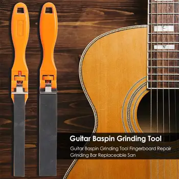 

Hot Sale Fret Wire Sanding Tool Delicate Design Guitar Bass Fret Fingerboard Plastic Repair Sanding Rod Musical Instrument Part