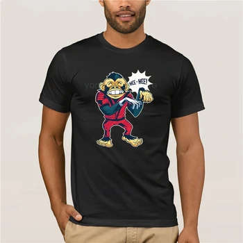 

New Summer Men's Casual Print T Shirt DANCING MONKEY T SHIRT