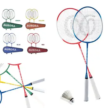 

Badminton Racket Racket Nylon Ferroalloy Professional Game Sports Sporting Goods Sports Racket Lightweight Movement School Toys
