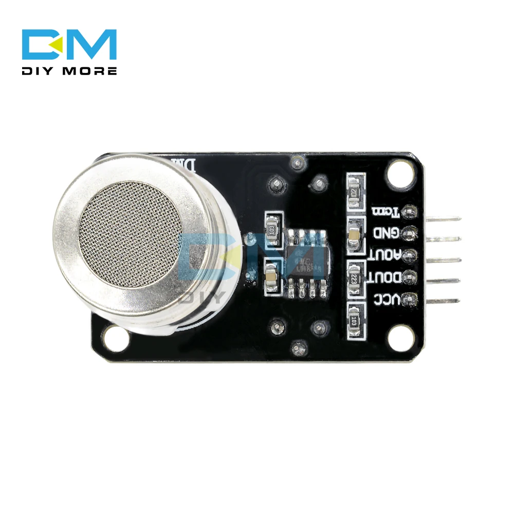 dióxido de carbono gás sensor kit diy eletrônico pcb placa módulo detector analógico dupla saída sinal nível ttl sinal