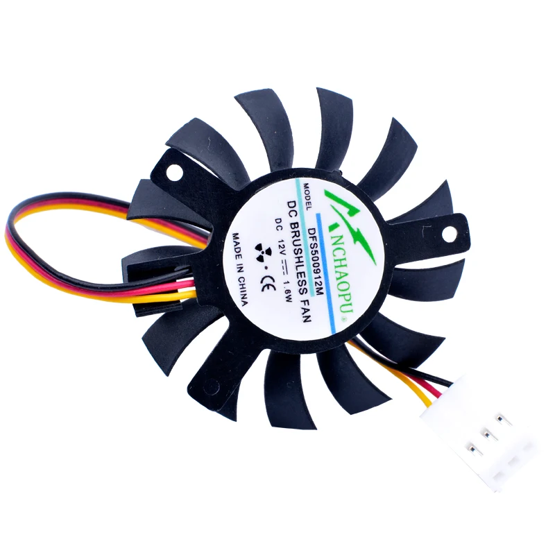 Dissipador de Calor para tv Ventilador de Refrigeração com Placa de Vídeo Especial 35x35x27 mm 27x27 mm 12v 1.6w e 45 mm - Imagem 6