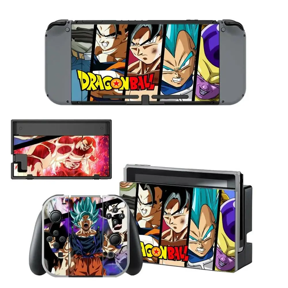 Наклейки для nintendo switch с кожицей Драконий жемчуг, супер переключатель, наклейка для консоли nintendo Switch, контроллер Joy-con, док-станция
