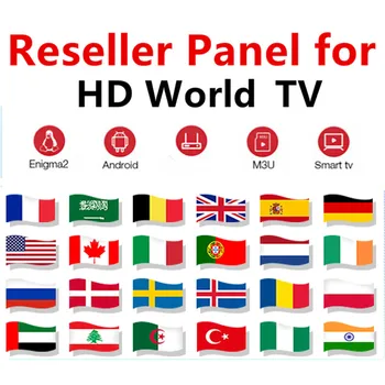 

IPTV Reseller Panel World IPTV control panel with credits IPTV Reseller M3U for USA FRANCE,Spain DE UK SE Holland