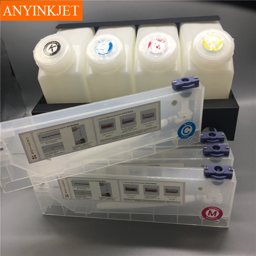 4 цвета патрон чернил для принтера Mimaki JV2 JV22 JV3 JV33 JV5 JV34 TS34 для Roland не наносящих вред FJ-540/740, SJ540/640/740,1000/1045, SP300 принтер
