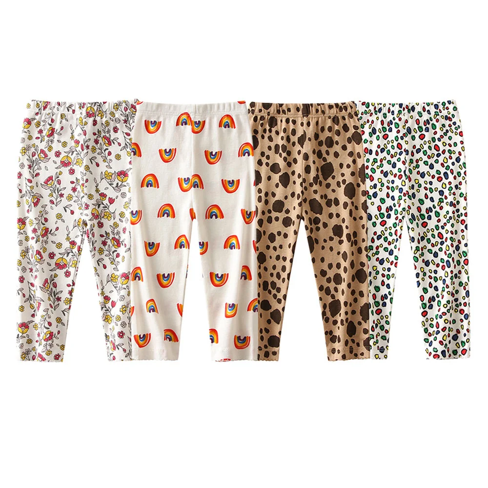 Baby Girls Leggings Cotton Big PP Pants Spring Summer Newborn Girl Pants Fashion High Quality Kids Trousers Baby Girls