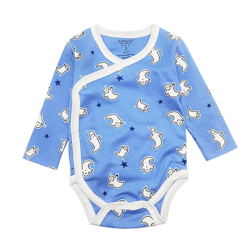 3PCS/lot baby bodysuit newborn boys girls baby clothing set infant jumpsuits cotton baby clothes cartoon long sleeves overalls