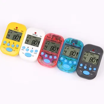 

Digital Metronome Clip-On Metronome Pocket M50 Mini Professional LCD Clip-on Digital Tuner Metronome for Guitar Piano