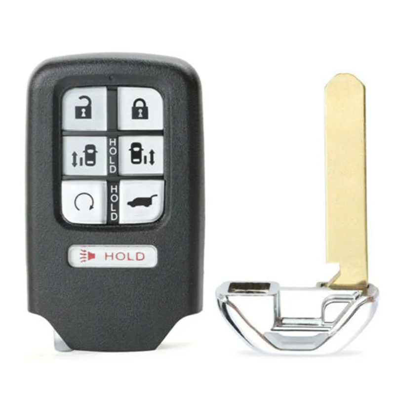 KEYECU умный пульт дистанционного управления автомобильный ключ для Honda Odyssey, Fob 7 Кнопка-433 МГц-FCC ID: KR5V2X-P/N: 72147-THR-A31