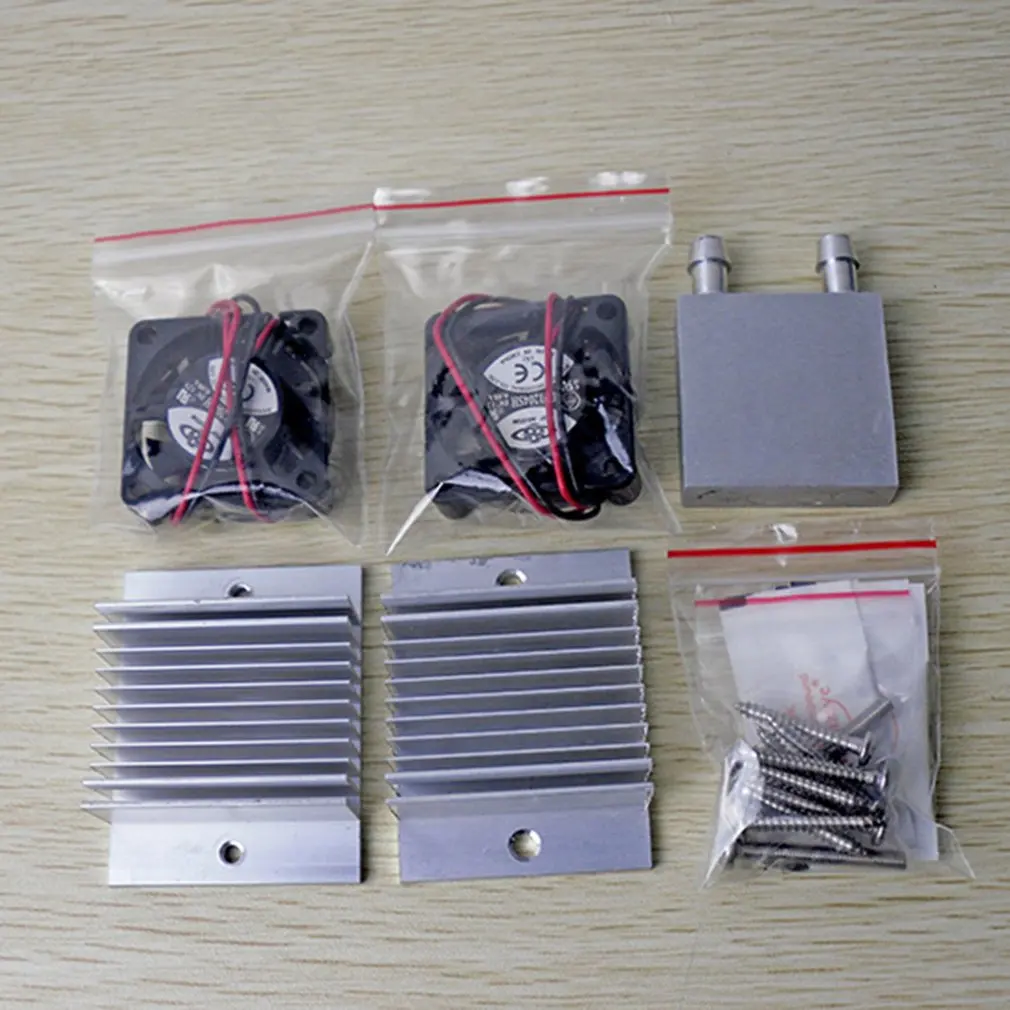 

Diy Thermoelectric Sets Peltier Cooling Water Cooling Systems + Fan + 2 Pcs. Tec1-12706 Coolers Thermoelectric Peltier Cooler