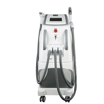 

3 in 1 SHR OPT Micro current ND-YAG Tattoo Removal Machine and E-LIGHT/OPT /IPL Carbon Peeling Pigmen&Hair Removal Skin renewing