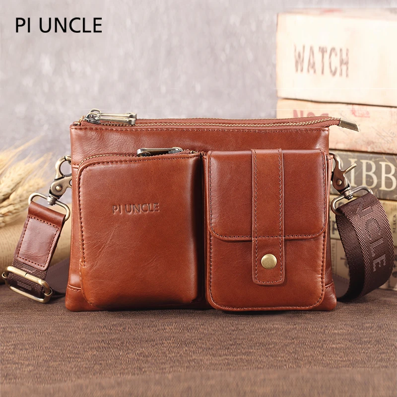 Многофункциональная сумка-мессенджер через плечо для мужчин маленький Мужской