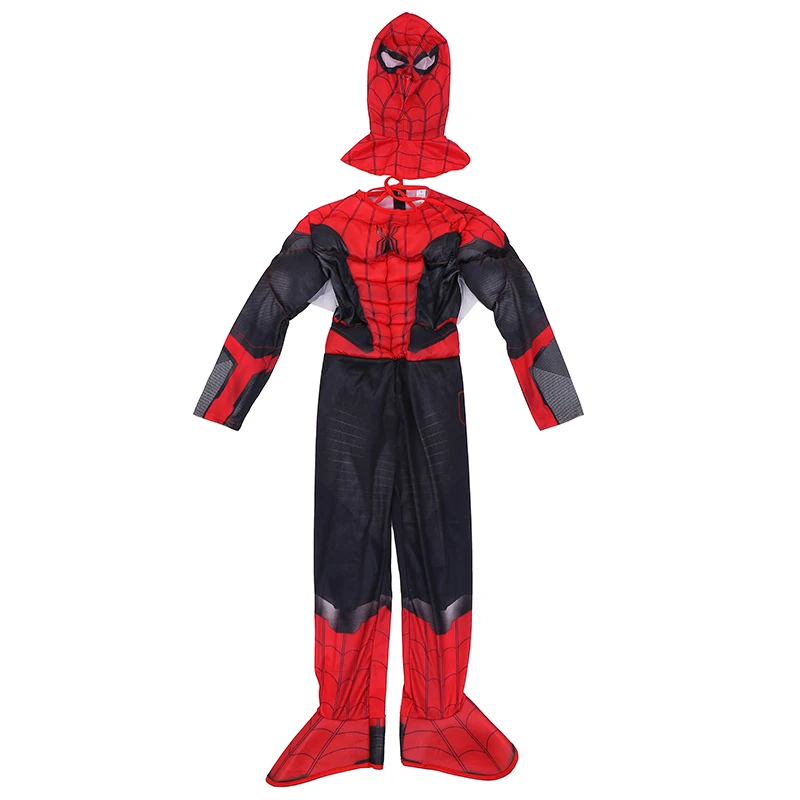 Najtaniej Najnowszy pająk garnitur dziecko Marvel Spider boy daleko od domu superbohatera mięśni dzieci Halloween Trick or treating przebranie na karnawał