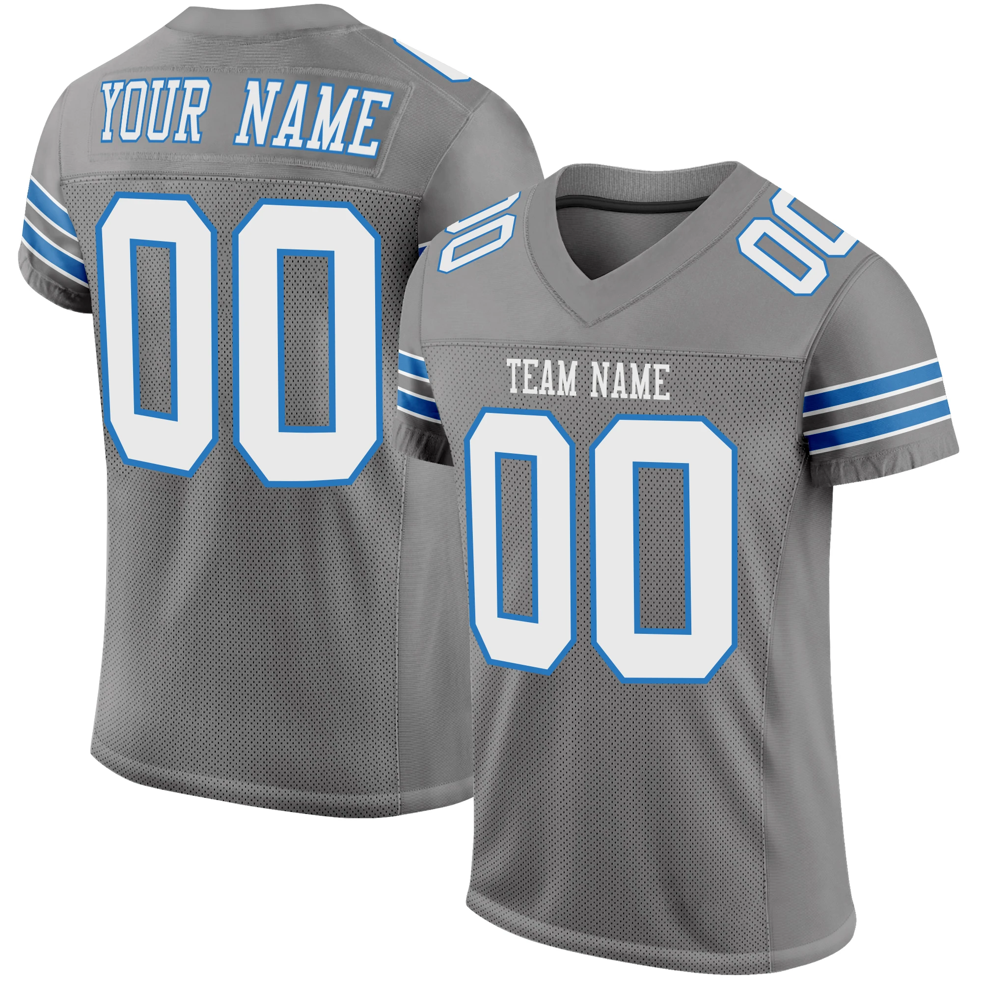 Football Jerseys Athlete's Stitched Your Team Name Number Football Uniforms Embroidered Shirts for Men Women Kids