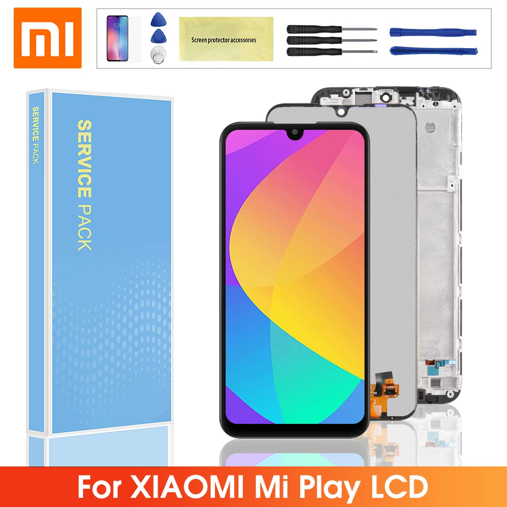 

Original 5.84'' Display For Xiaomi Mi Play LCD Display Touch Screen Digitizer Assembly Xiaomi Play LCD Screen Replacement Parts