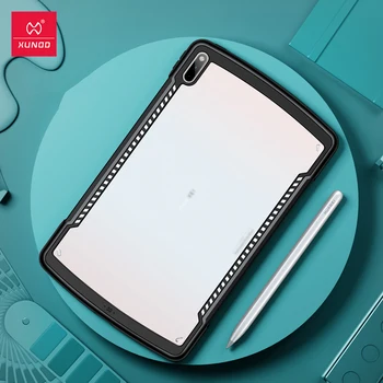 

Xundd Tablet Case For Huawei MatePad 10.4 Tablet Case Matte Shockproof Airbags Protective Tranparent Soft Cover Glass Holder Kit