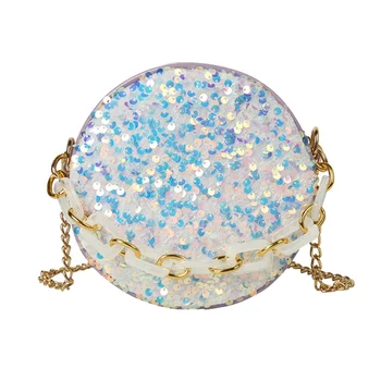 

All-Match Sequin Design Women Chain Bag Fashion Lady Cross Body Shopping Bag