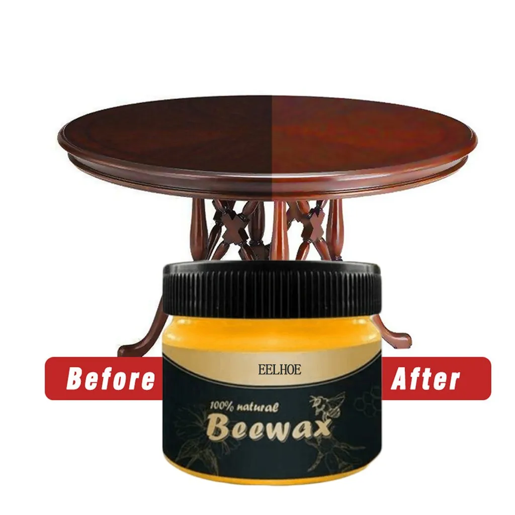 Дерево приправа пчелиный воск полное решение мебель уход Beewax домашняя Чистка