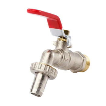 

Quick Open Faucet Anti Leaking Brass Single Cold External Thread Washing Machine Faucet Water Tap LKS99