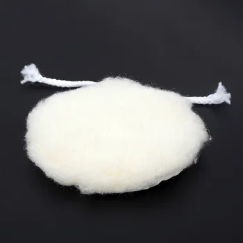 

New 125mm Polishing Pads Car Artificial Wool Waxing Polisher Bonnet Buffing Soft