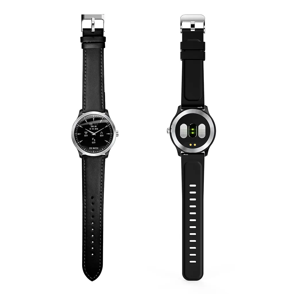 N58 ЭКГ smart watch с электрокардиограф ЭКГ, holter ЭКГ пульсометр монитор кровяного давления умные часы для пожилых людей